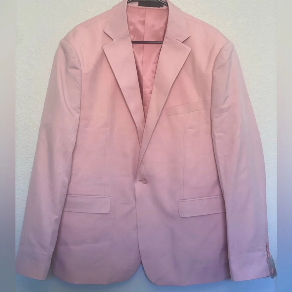 Light Pink Suit Jacket/Blazer - Picture 4 of 6